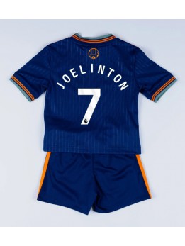 Detské Futbalové oblečenie Newcastle United Joelinton #7 2025-26 Krátky Rukáv - Tretina (+ trenírky)